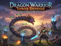 Xogo Dragon Warrior Tower Defense en liña