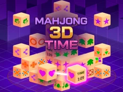 Xogo Mahjong 3D Time en liña