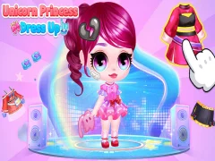 Xogo Unicorn Princess Dress Up en liña