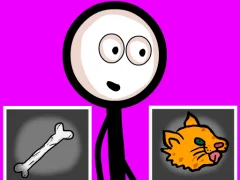 Xogo Stickman Choosing actions en liña