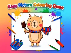 Xogo Easy Picture Colouring Game en liña