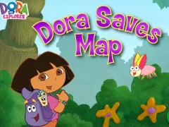 Xogo Dora The explorer  Saves Map en liña