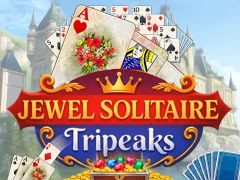 Xogo Jewel Solitaire TriPeaks en liña