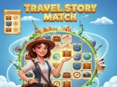 Xogo Travel Story Match en liña