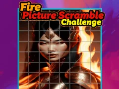 Xogo Fire Picture Scramble Challenge en liña