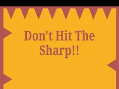 Xogo Don't Hit The Sharp en liña