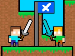 Xogo Friends Battle Swords Drawn en liña