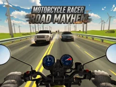 Xogo Motorcycle Racer: Road Mayhem en liña