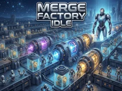 Xogo Merge Factory Idle en liña