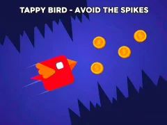 Xogo Tappy Bird - Avoid the Spikes en liña