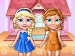 Xogo Ellie And Annie Doll House en liña
