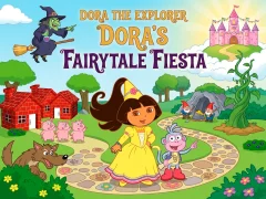 Xogo Dora The explorer Dora's Fairytale Fiesta en liña