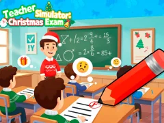 Xogo Teacher Simulator Christmas Exam en liña