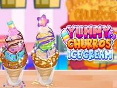 Xogo Yummy Churros Ice Cream en liña