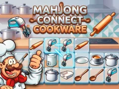 Xogo Mahjong Connect Cookware en liña