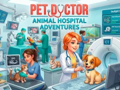 Xogo Pet Doctor Animal Hospital Adventure en liña