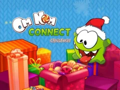 Xogo Om Nom Connect Christmas en liña