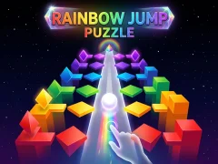 Xogo Rainbow Jump Puzzle en liña