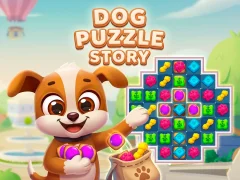 Xogo Dog Puzzle Story en liña