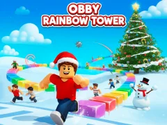 Xogo Obby Rainbow Tower en liña