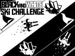 Xogo Black and White Ski Challenge en liña