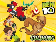 Xogo Ben 10 Coloring en liña