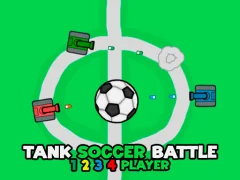 Xogo Tank Soccer Battle 1 2 3 4 Player en liña