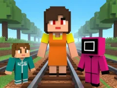 Xogo Squid Game Craft Runner en liña
