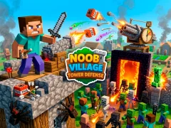 Xogo Noob Village Tower Defense en liña