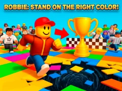 Xogo Robbie: Stand on the Right Color! en liña