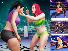 Xogo Women Wrestling Fight Revolution Fighting en liña