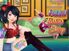 Xogo Funny Tattoo Shop en liña
