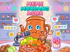 Xogo Meme Mukbang ASMR Game en liña