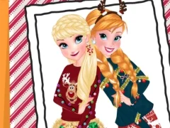 Xogo Sisters Ugly Xmas Sweater en liña