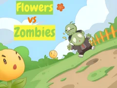 Xogo Flowers vs Zombies en liña
