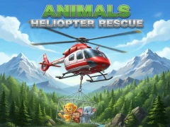 Xogo Animals Helicopter Rescue en liña