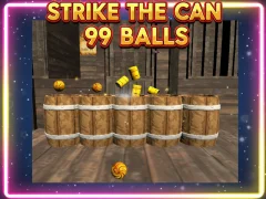 Xogo Strike The Can 99 balls en liña