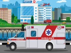 Xogo Ambulance Trucks Differences en liña