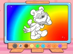 Xogo Coloring Book: Bobby BearHug en liña