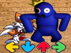 Xogo FNF Rainbow Friends Battle Mod en liña