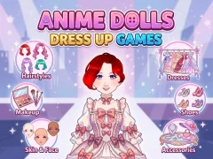 Xogo Anime Dolls Dress Up Games en liña