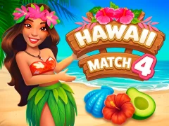 Xogo Hawaii Match 4 en liña