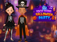 Xogo Toco Teens Halloween Party en liña