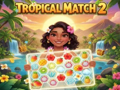 Xogo Tropical Match 2 en liña