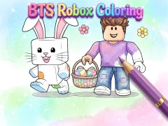 Xogo BTS Roblox Coloring en liña