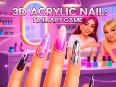 Xogo 3D Acrylic Nail: Nail Art Game en liña