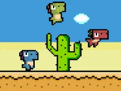 Xogo Pixel Dino Run en liña