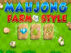 Xogo Mahjong Farm Style en liña