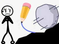 Xogo Stickman Rescue Draw 2 Save en liña
