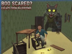 Xogo Boo Scared? Escape from Backrooms en liña